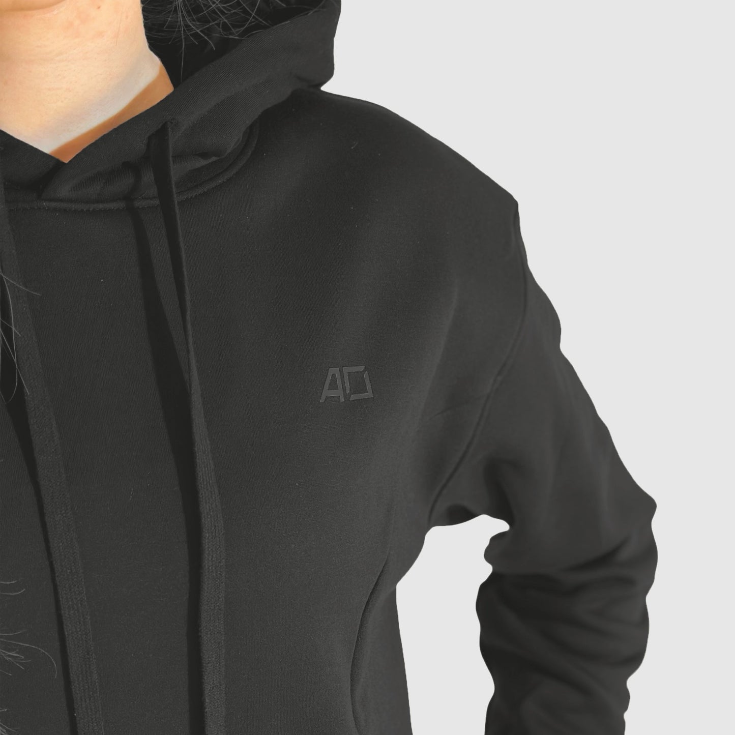 Black Oversized Hoodie