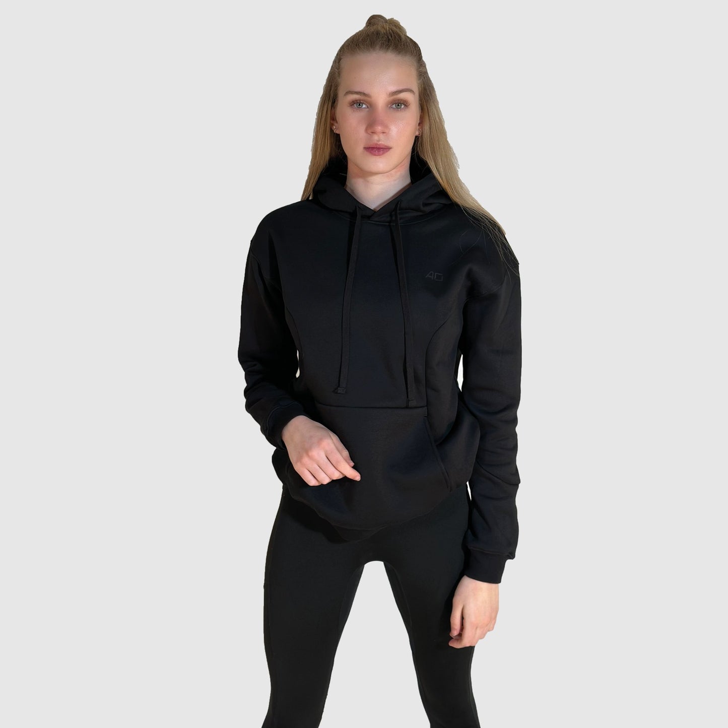 Black Oversized Hoodie
