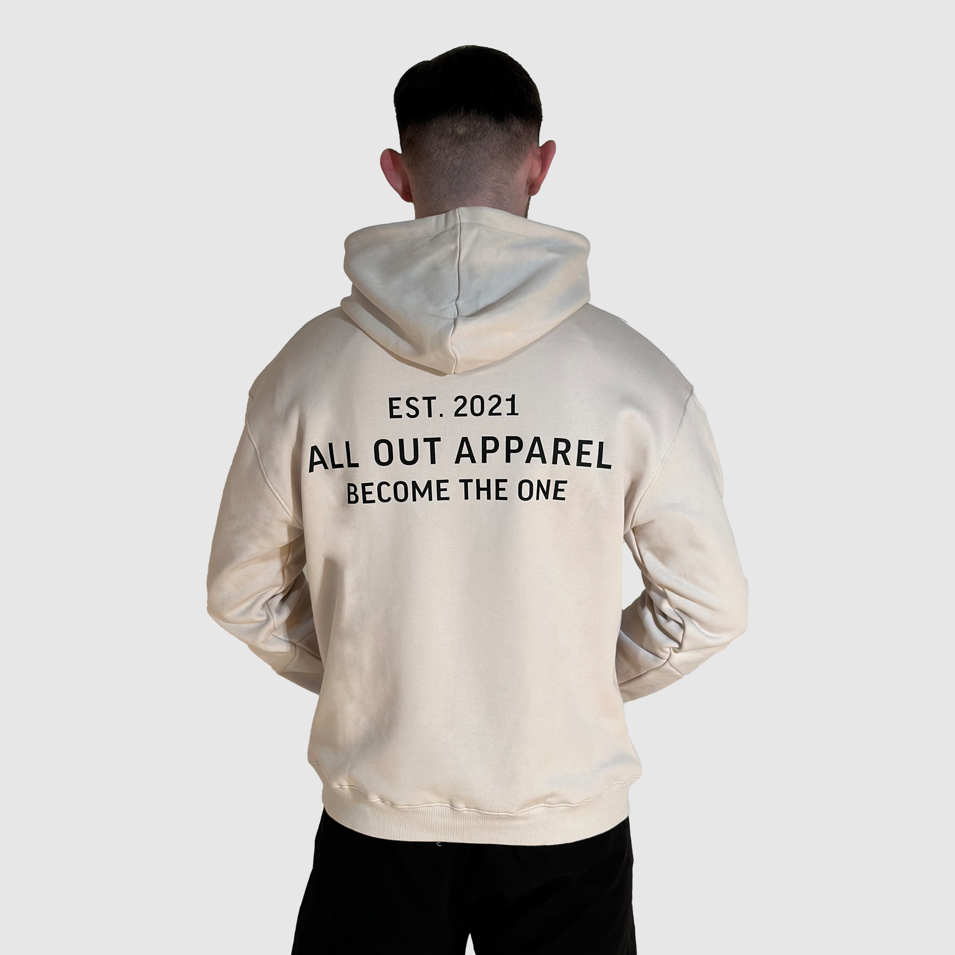 Oversized white hoodie mens shop